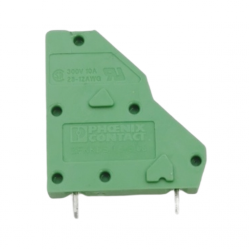 ZFKKDS-1.5C-5.08:1704402 PCB terminal block; angled 45°; 5.08mm; ways: 1