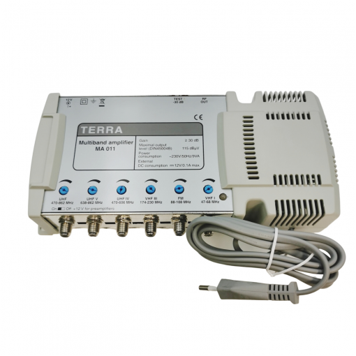 MA011:Vairāku ieeju televīzijas pastiprinātājs TERRA