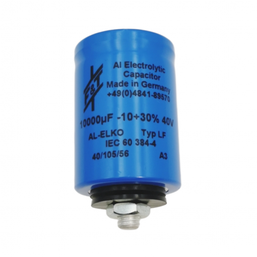 10000uF 40V:Elko 10000uF 40V 50x35mm M8 skrūve 10000uF 40V:Elko 10000uF 40V 50x35mm M8 skrūve