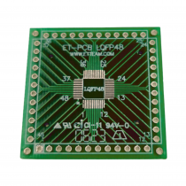 ET-PCB-LQFP48:Solis 0,5 mm, PCB izmērs 3,8 x 3,8 cm ET-PCB-LQFP48:Solis 0,5 mm, PCB izmērs 3,8 x 3,8 cm