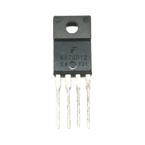KA78R12:Mikroshēma TO-220F-4 12V 1A