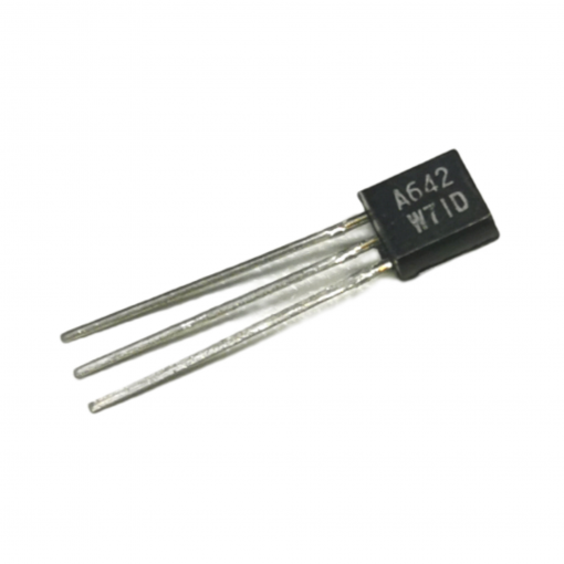 2SA642:Transistor: PNP; bipolar; 80V; 0.5A; 0.6W; TO92 2SA642:Transistor: PNP; bipolar; 80V; 0.5A; 0.6W; TO92
