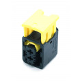1-1418483-1 Heavy Duty Connector Base, MCP 2.8, Cable Mount, AMP MCP 2.8 Series Power Contacts