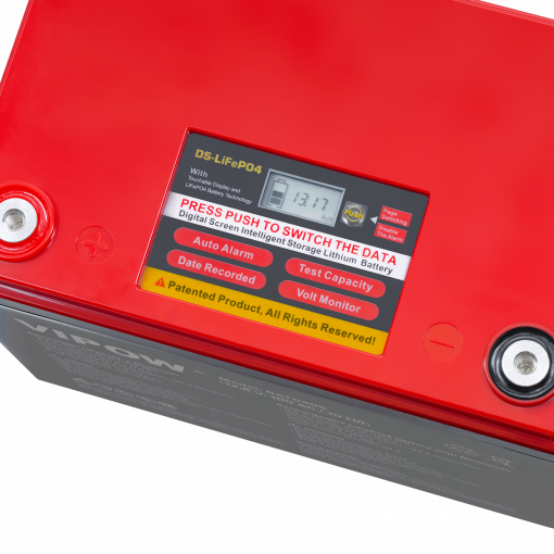 LiFePO4 100Ah Bluetooth akumulators