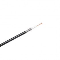 EK H155 50Om Low Loss kabelis Elektrokabel CU, melns EK H155 50Om Low Loss kabelis Elektrokabel CU, melns