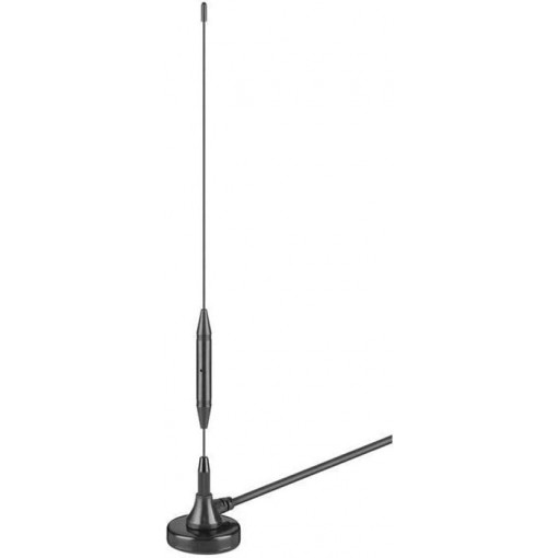 Passive DVB-T2 (HD) Indoor Antenna VHF range (174 MHz - 230 MHz) and UHF range (470 MHz - 862 MHz) kabelis 1,5m