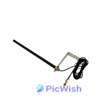 866 MHz Omnidirekcionāla 8 dBi antena, SMA Male, 2m RG174 kabelis, lineāra vertikāla polarizācija, sienas stiprinājums 866 MHz Omnidirekcionāla 8 dBi antena, SMA Male, 2m RG174 kabelis, lineāra vertikāla polarizācija, sienas stiprinājums