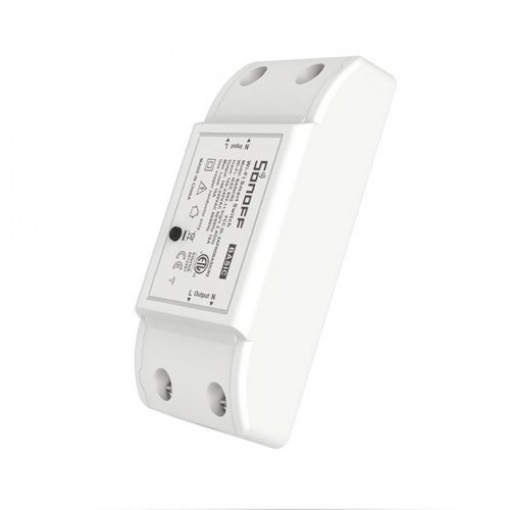 Sonoff Basic R4 – viedais Wi-Fi slēdzis, 10 A, 2400 W Sonoff Basic R4 – viedais Wi-Fi slēdzis, 10 A, 2400 W