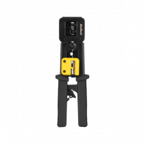 RJ45, RJ11, RJ2 spraudņu preses knaibles ar nogriezējmehānismu