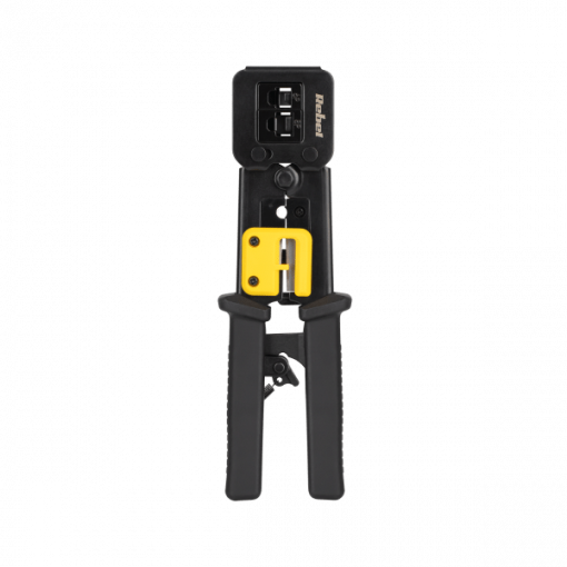 RJ45, RJ11, RJ2 spraudņu preses knaibles ar nogriezējmehānismu