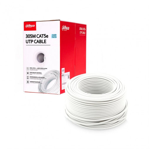 Cat5e U/UTP (UTP) Dahua Technology PFM920I-5EUN networking cable Cat5e U/UTP (UTP) Dahua Technology PFM920I-5EUN networking cable