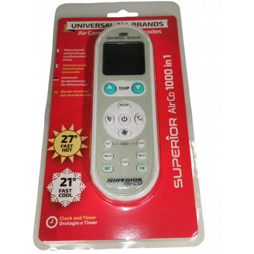 Univerālā pults gaisa kondicionieriem