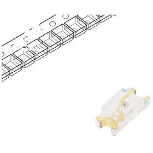 15-21UYC/S530-A2/TR8; LED; SMD; 1206; yellow; 15÷39mcd; 3.2x1.5x1.1mm; 130°; 1.7÷2.4V; EVERLIGHT 15-21UYC/S530-A2/TR8; LED; SMD; 1206; yellow; 15÷39mcd; 3.2x1.5x1.1mm; 130°; 1.7÷2.4V; EVERLIGHT