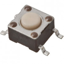 2-1437565-8; Switch: microswitch TACT; Pos: 2; SPST-NO; 0.05A/24VDC; Body: brown; TE Connectivity 2-1437565-8; Switch: microswitch TACT; Pos: 2; SPST-NO; 0.05A/24VDC; Body: brown; TE Connectivity