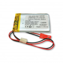 L352745; Re-battery: Li-Po; 3.7V; 270mAh; cables; 3.5x27x45mm; CELLEVIA BATTERIES L352745; Re-battery: Li-Po; 3.7V; 270mAh; cables; 3.5x27x45mm; CELLEVIA BATTERIES