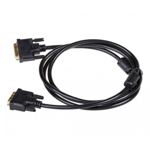 VSSDVI/18 AK-AV-02, Cable; DVI-I (24+5) plug,both sides; 1.8m; black, AKYGA