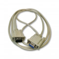 AK-CO-01; Cable; D-Sub 9pin socket,D-Sub 9pin plug; 2m; white; AKYGA