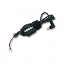 AK-SC-03; Cable; wires,DC 5,5/1,7 plug; angled; 0.5mm2; black; 1.2m; AKYGA AK-SC-03; Cable; wires,DC 5,5/1,7 plug; angled; 0.5mm2; black; 1.2m; AKYGA