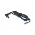 AK-SC-14; Cable; wires,DC 7,4/5,0 plug; straight; 0.5mm2; black; 1.2m; AKYGA
