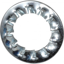 M2.5/BN782 DIN6798J; Washer; internally serrated; M2,5; D=5.5mm; h=0.4mm; spring steel; BOSSARD