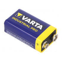 4 022 211 111; Battery: alkaline; 9V; 6F22; Industrial PRO; non-rechargeable; VARTA 4 022 211 111; Battery: alkaline; 9V; 6F22; Industrial PRO; non-rechargeable; VARTA