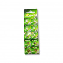 192-U10; Battery: alkaline; 1.5V; LR41,R736,coin; Batt.no: 10; Ø7.9x3.6mm; GP 192-U10; Battery: alkaline; 1.5V; LR41,R736,coin; Batt.no: 10; Ø7.9x3.6mm; GP