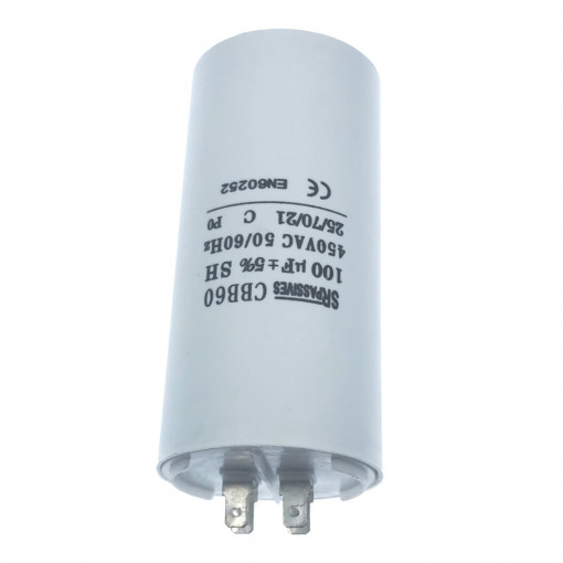 CBB60E-100/450; 100uF; 450V; Ø60x120mm; -25÷70°C; ±5%; 3000h; SR PASSIVES