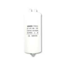 CBB60E-25/450; Capacitor: motors, run; 25uF; 450V; Ø42x95mm; -25÷70°C; ±5%; 3000h; SR PASSIVES