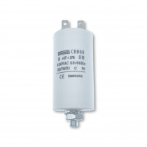 CBB60E-8/450; Capacitor: motors, run; 8uF; 450V; Ø35x65mm; -25÷70°C; ±5%; 3000h; SR PASSIVES