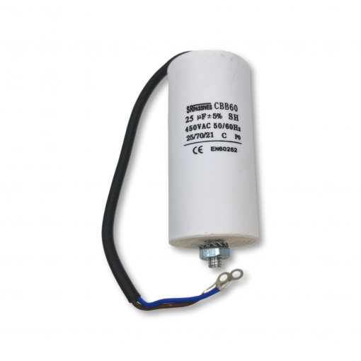 CBB60G-25/450; 25uF; 450V; Ø45x95mm; -25÷70°C; ±5%; 3000h; SR PASSIVES CBB60G-25/450; 25uF; 450V; Ø45x95mm; -25÷70°C; ±5%; 3000h; SR PASSIVES