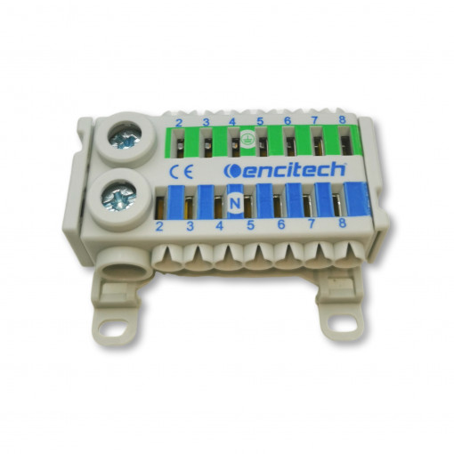 900-97-300140-59; Splice terminal: distribution block; ways: 2; terminals: 16; TS35; ENCITECH 900-97-300140-59; Splice terminal: distribution block; ways: 2; terminals: 16; TS35; ENCITECH