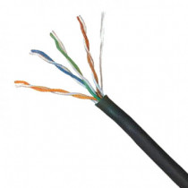 NC524-CCA; Wire; F/UTP; 5e; solid; CCA; 4x2x0,5mm; PVC; grey; 305m; VCOM NC524-CCA; Wire; F/UTP; 5e; solid; CCA; 4x2x0,5mm; PVC; grey; 305m; VCOM