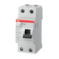 2CSF202002R1250; RCD breaker; Inom: 25A; Ires: 30mA; Max surge current: 250A; 230V; ABB