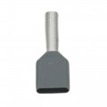9037570000 H10,0/24D ZH R; Bootlace ferrule; insulated,double; copper; 10mm2; 12mm; tinned; WEIDMÜLLER 9037570000 H10,0/24D ZH R; Bootlace ferrule; insulated,double; copper; 10mm2; 12mm; tinned; WEIDMÜLLER