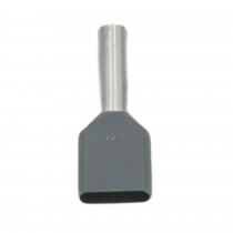 9037570000 H10,0/24D ZH R; Bootlace ferrule; insulated,double; copper; 10mm2; 12mm; tinned; WEIDMÜLLER 9037570000 H10,0/24D ZH R; Bootlace ferrule; insulated,double; copper; 10mm2; 12mm; tinned; WEIDMÜLLER