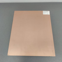 ; Laminate; aluminium; 1.5mm; L: 305mm; W: 255mm; Coating: copper; 