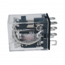LY2N 220/240VAC; Relay: electromagnetic; DPDT; Ucoil: 230VAC; 10A/110VAC; 10A/24VDC; OMRON