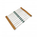 MF006FF100JA50; Resistor: metal film; THT; 10Ω; 0.6W; ±1%; Ø2.5x6.8mm; 50ppm/°C; ROYAL OHM MF006FF100JA50; Resistor: metal film; THT; 10Ω; 0.6W; ±1%; Ø2.5x6.8mm; 50ppm/°C; ROYAL OHM