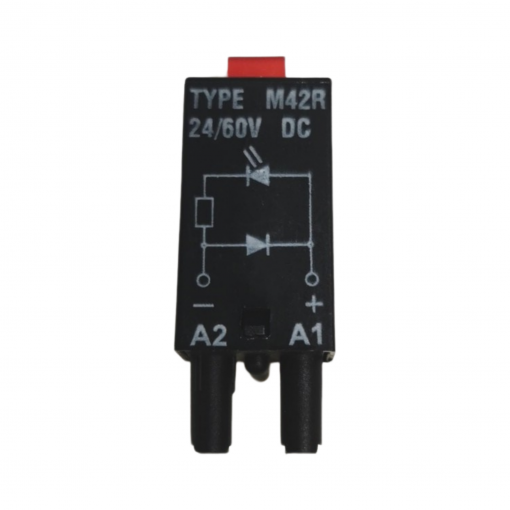 M42R; Module protecting; Mounting: socket; Indication: LED; Colour: red; RELPOL M42R; Module protecting; Mounting: socket; Indication: LED; Colour: red; RELPOL