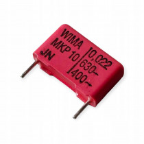 MKP1J022204B00MSSD; Capacitor: polypropylene; 22nF; 15mm; ±20%; 5x11x18mm; -55÷100°C; WIMA MKP1J022204B00MSSD; Capacitor: polypropylene; 22nF; 15mm; ±20%; 5x11x18mm; -55÷100°C; WIMA