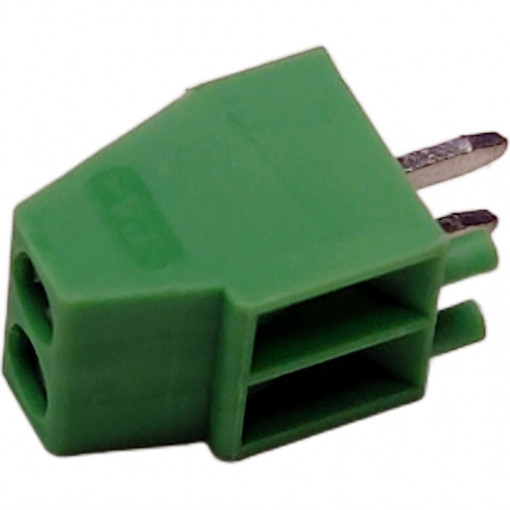 MPT 0,5/ 2-2,54 1725656; PCB terminal block; angled 90°; 2.54mm; ways: 2; on PCBs; 500um2; PHOENIX CONTACT