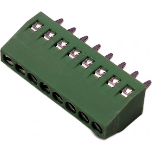 MPT 0,5/ 8-2,54 1725711; PCB terminal block; angled 90°; 2.54mm; ways: 8; on PCBs; 500um2; PHOENIX CONTACT
