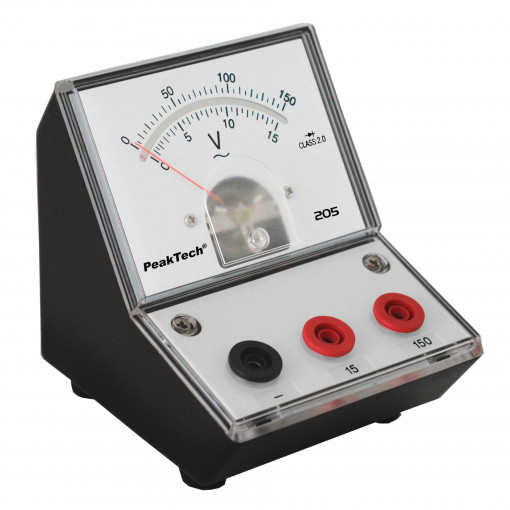 P205-11; Meter: table; VAC: 0÷15/150V; 2.5%; Display: analogue; PEAKTECH