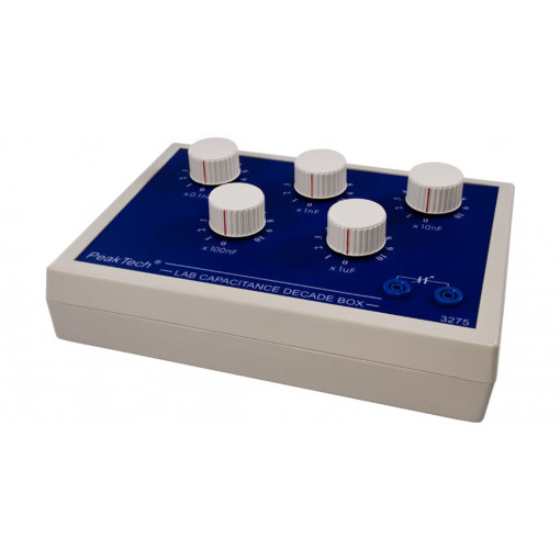P3275; Decade box: capacitance; 1÷9999999pF; Number of ranges: 5; PEAKTECH P3275; Decade box: capacitance; 1÷9999999pF; Number of ranges: 5; PEAKTECH