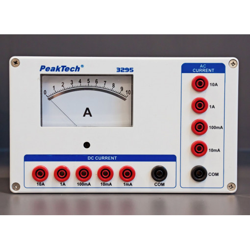 P3296; Meter: table; VAC: 3/10/100/1000V; VDC: 0,1/1/10/100/1000V; 2.5%; PEAKTECH