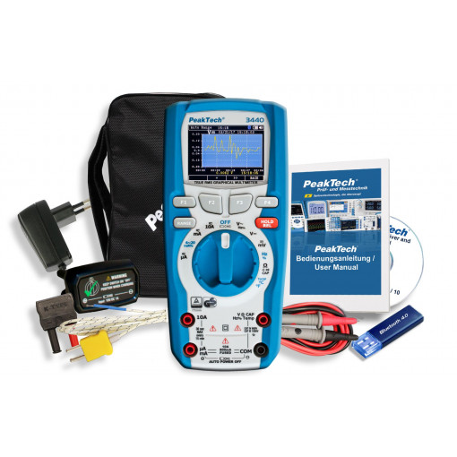 P3440; Digital multimeter; LCD TFT 2,2