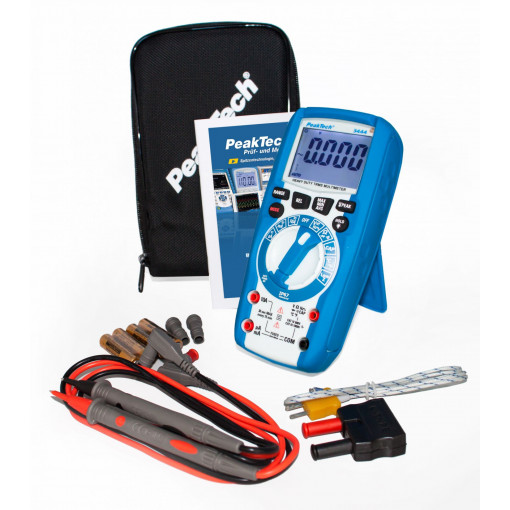 P3444; Digital multimeter; LCD 3,75 digit (6000),bargraph; True RMS; PEAKTECH