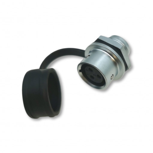 SF1212/S3; SF12; socket; female; PIN: 3; IP67; 13A; soldering; 250V; 1.5mm2; WEIPU