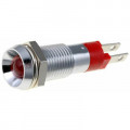 SMBD08012, Indicator: LED; recessed; 12÷14VDC; Cutout: Ø8.2mm; IP67; metal, SIGNAL-CONSTRUCT