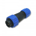 SP1310/P2IN; SP13; plug; male; PIN: 2; IP68; 4÷6.5mm; 13A; soldering; for cable; WEIPU SP1310/P2IN; SP13; plug; male; PIN: 2; IP68; 4÷6.5mm; 13A; soldering; for cable; WEIPU